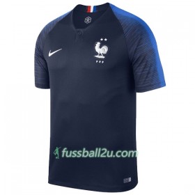 Günstige Fußballtrikots WM 2018 Champions Frankreich 2 Star Heimtrikot Kurzarm